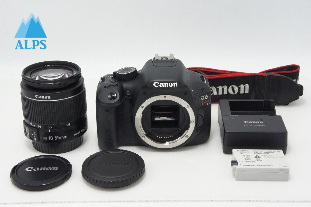 良品 Canon キヤノン EOS Kiss X4 ボディ + EF-S 18-55mm IS II レンズキット デジタル一眼レフカメラ 260610z【アルプスカメラ】