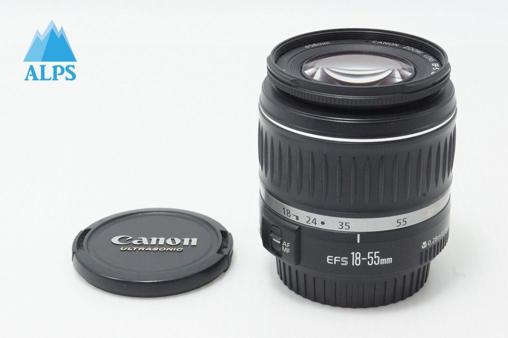 良品 Canon キヤノン EF-S 18-55mm F3.5-5.6 II USM APS-C ズームレンズ 260611p【アルプスカメラ】