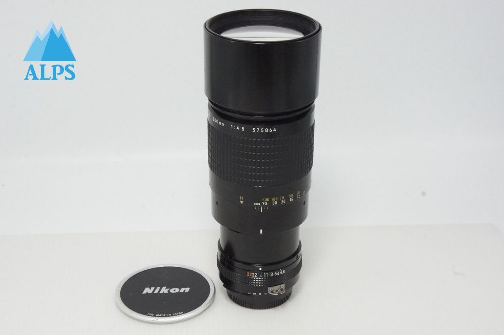 Nikon ニコン Ai-S Nikkor 300mm F4.5 MF 単焦点レンズ 260611n【アルプスカメラ】