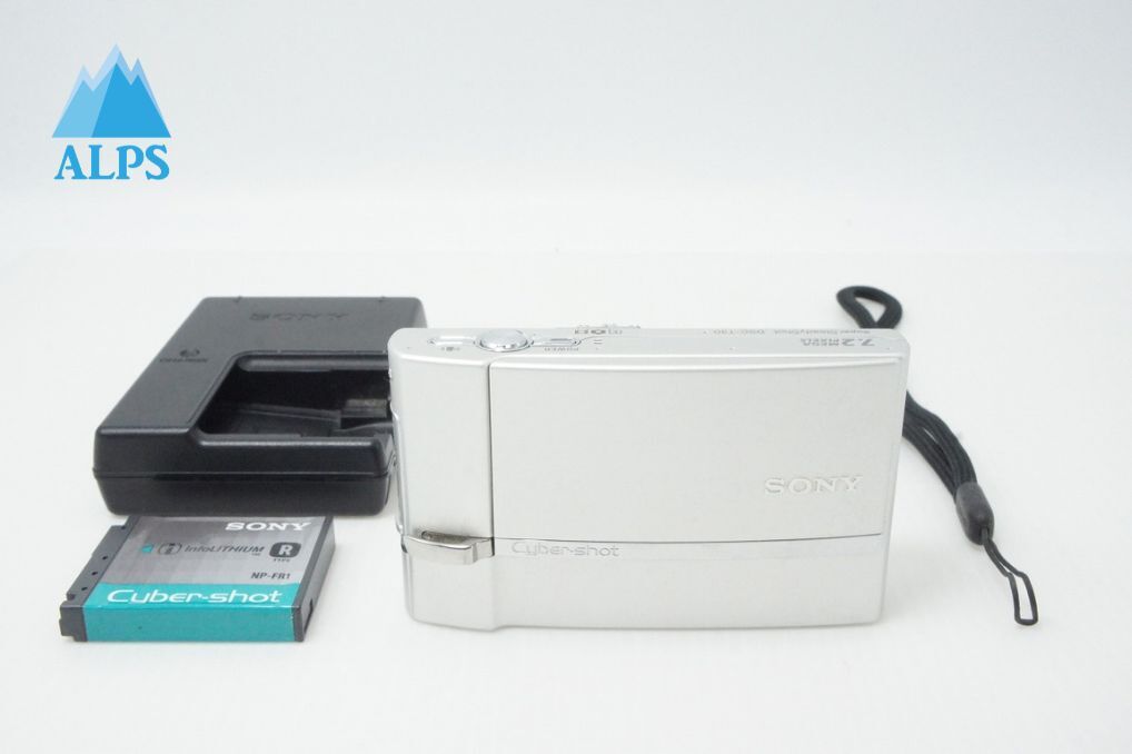 SONY ソニー DSC-T30 コンパクトデジタルカメラ シルバー 260609d【アルプスカメラ】