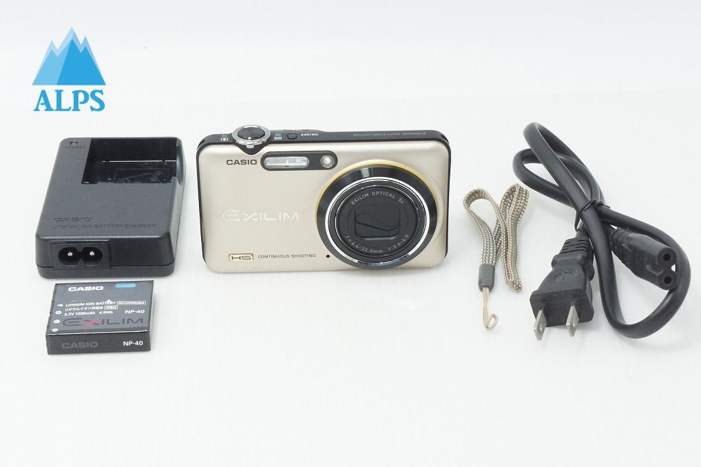 美品 CASIO カシオ HIGH SPEED EXILIM EX-FC150 コンパクトデジタルカメラ ゴールド 260611g【アルプスカメラ】
