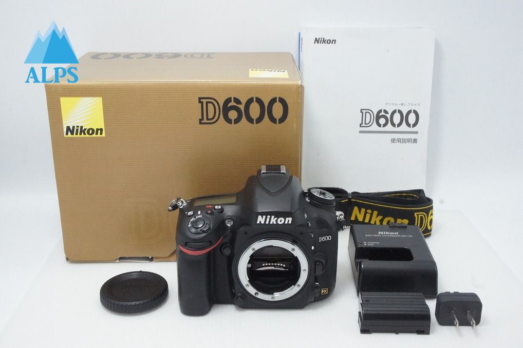 Nikon ニコン D600 ボディ デジタル一眼レフカメラ 元箱付 260612y【アルプスカメラ】