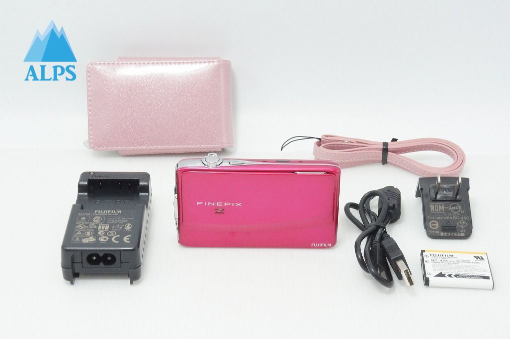美品 FUJIFILM フジフィルム FinePix Z900EXR コンパクトデジタルカメラ ピンク ケース付 260612ae【アルプスカメラ】