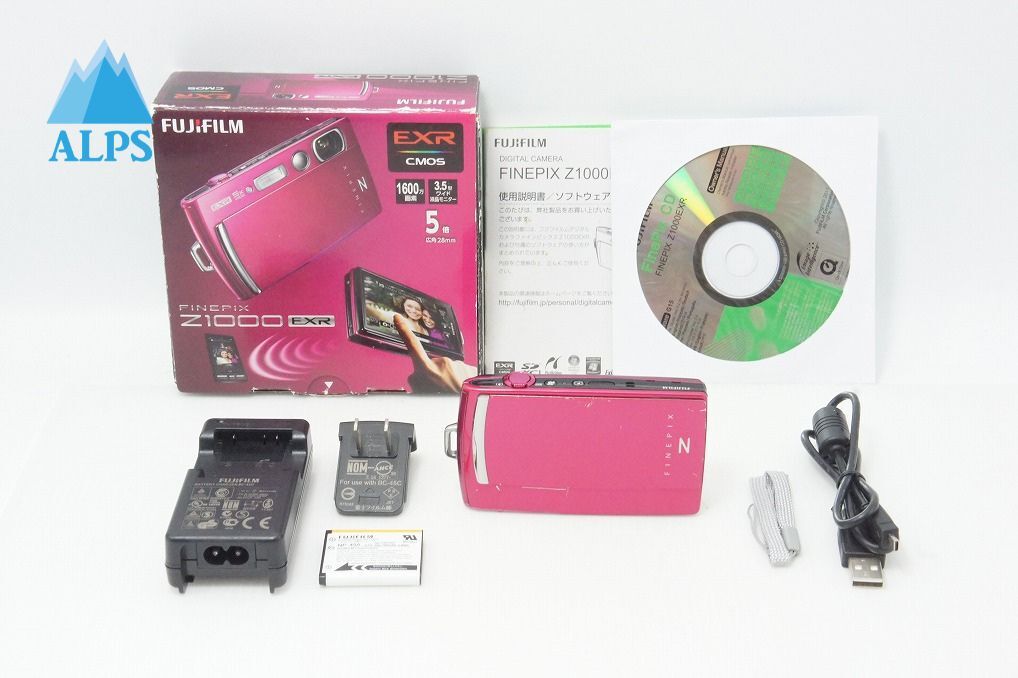 FUJIFILM フジフィルム FinePix Z1000EXR コンパクトデジタルカメラ ピンク 元箱付 260615f【アルプスカメラ】