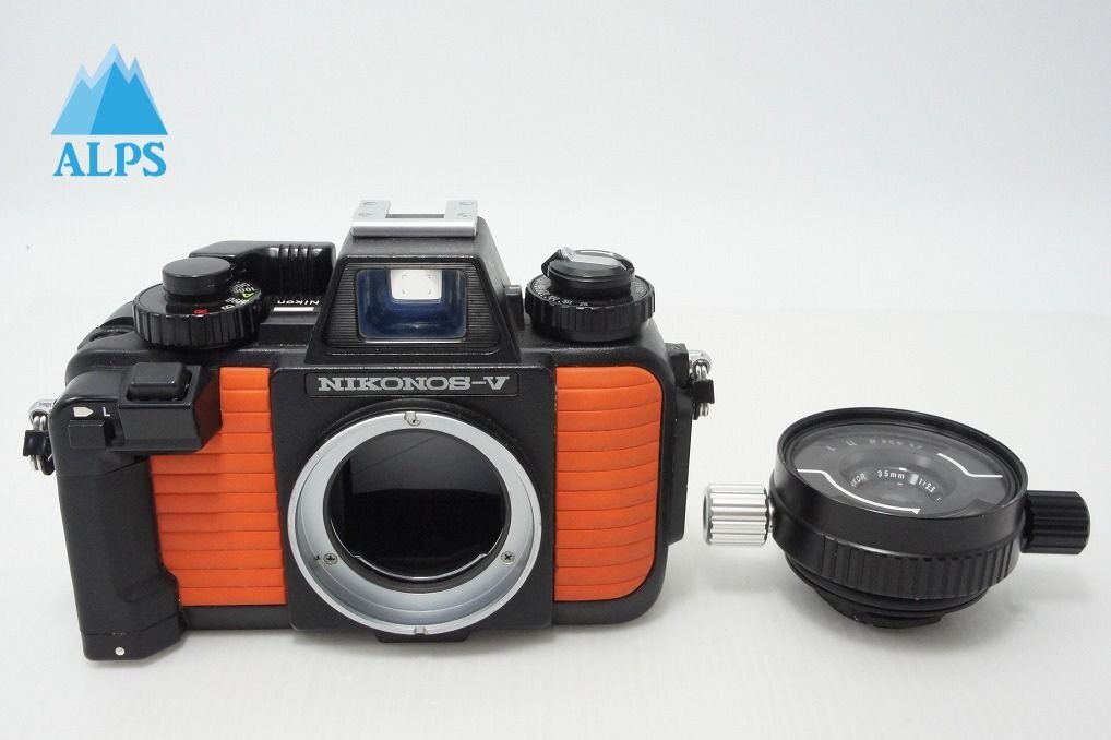 ジャンク品 Nikon ニコン NIKONOS-V + W NIKKOR 35/2.5 フィルム一眼レフカメラ 260518a 【アルプスカメラ】