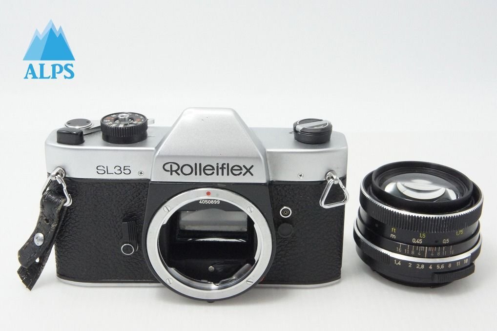ジャンク品 Rolleiflex ローライフレックス SL35 フィルム一眼レフカメラ レンズ付 260611d【アルプスカメラ】