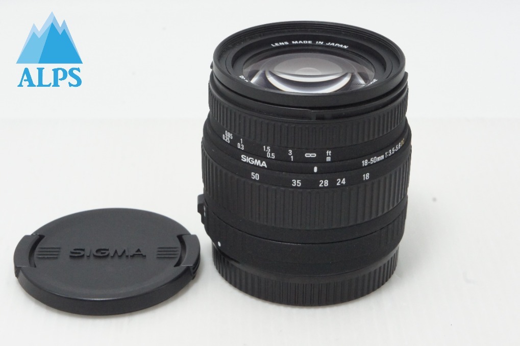 SIGMA シグマ 18-50mm F3.5-5.6 DC Canon キヤノン EFマウント APS-C ズームレンズ 260616i【アルプスカメラ】