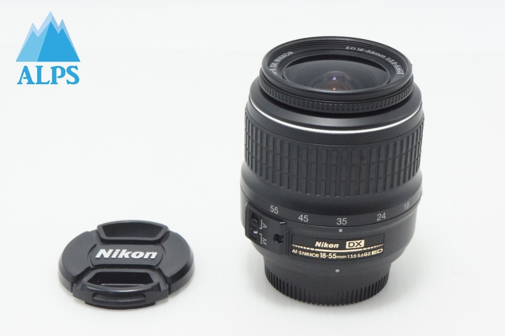 良品 Nikon ニコン AF-S DX NIKKOR 18-55mm F3.5-5.6G ED II APS-C ズームレンズ 260620ab【アルプスカメラ】