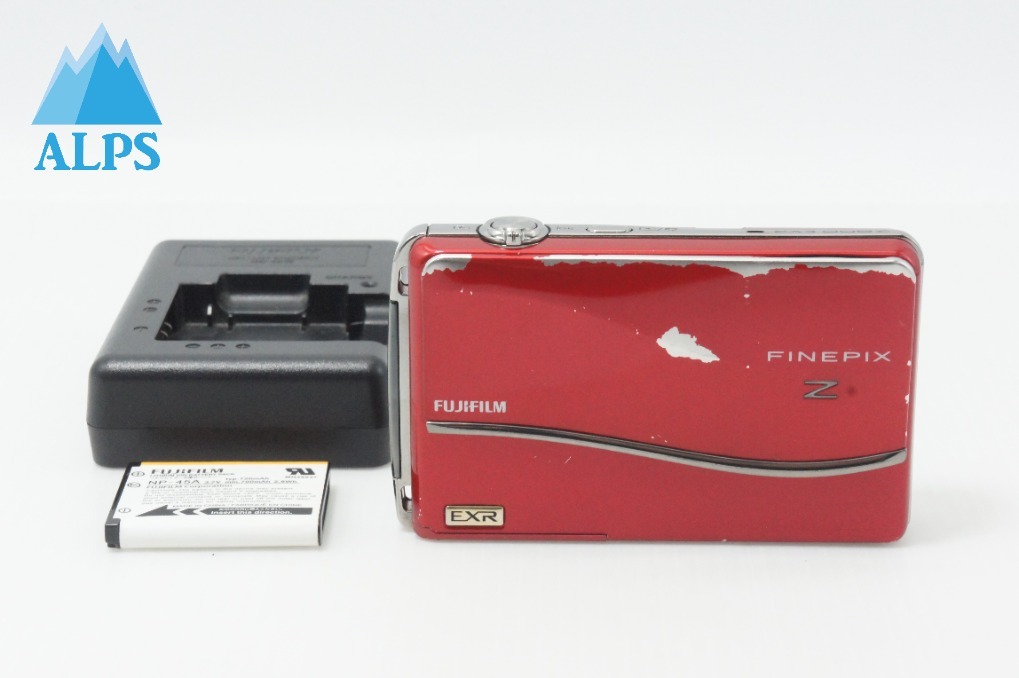 FUJIFILM フジフィルム FinePix Z800EXR コンパクトデジタルカメラ レッド 260620q【アルプスカメラ】