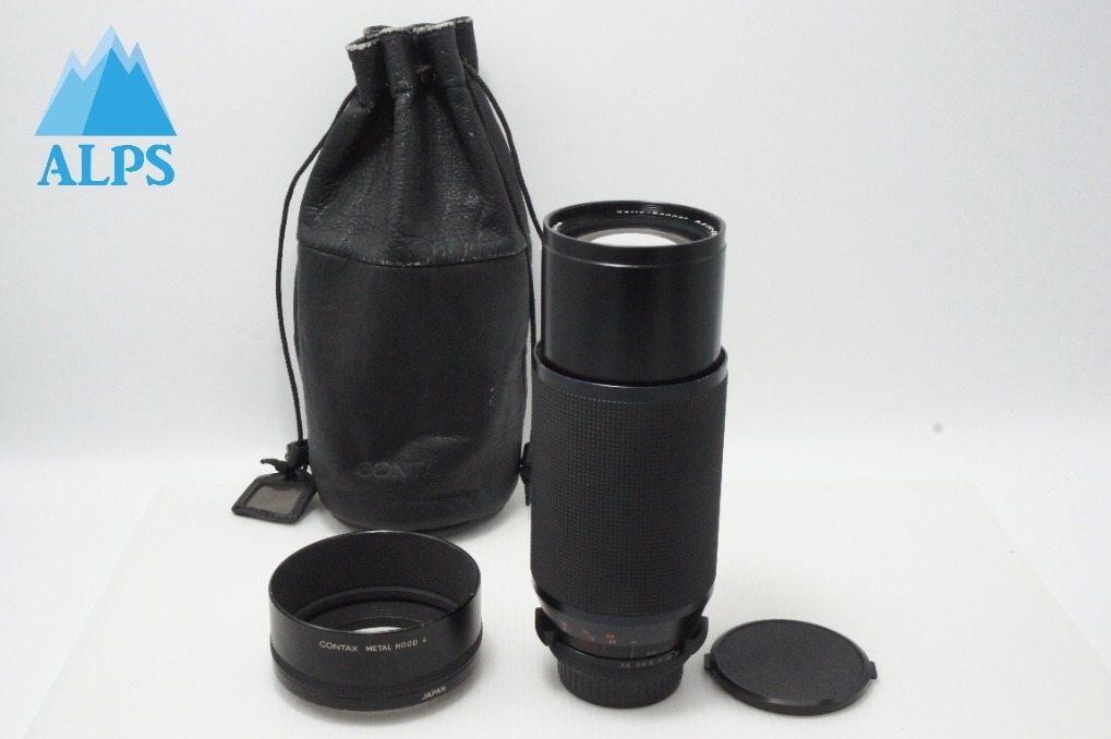 CONTAX Carl Zeiss Vario-Sonnar T* 70-210mm F3.5 AEG ヤシコンマウント CY Mount MF メタルフード付 260624bj【アルプスカメラ】