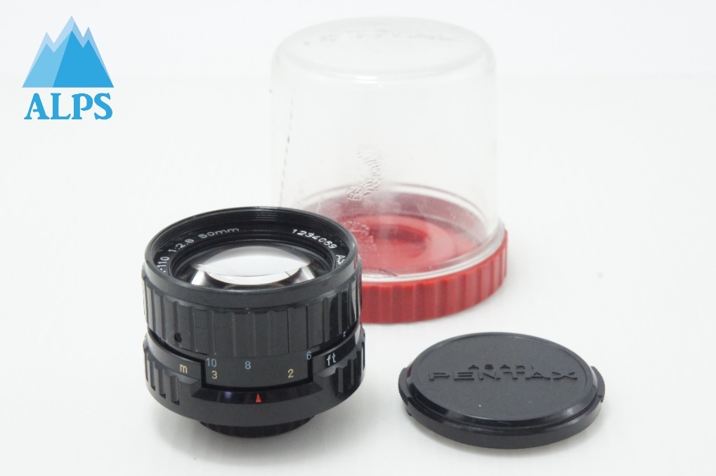 PENTAX-110 ペンタックス 50mm F2.8 MF 単焦点レンズ ケース付 260624ao【アルプスカメラ】