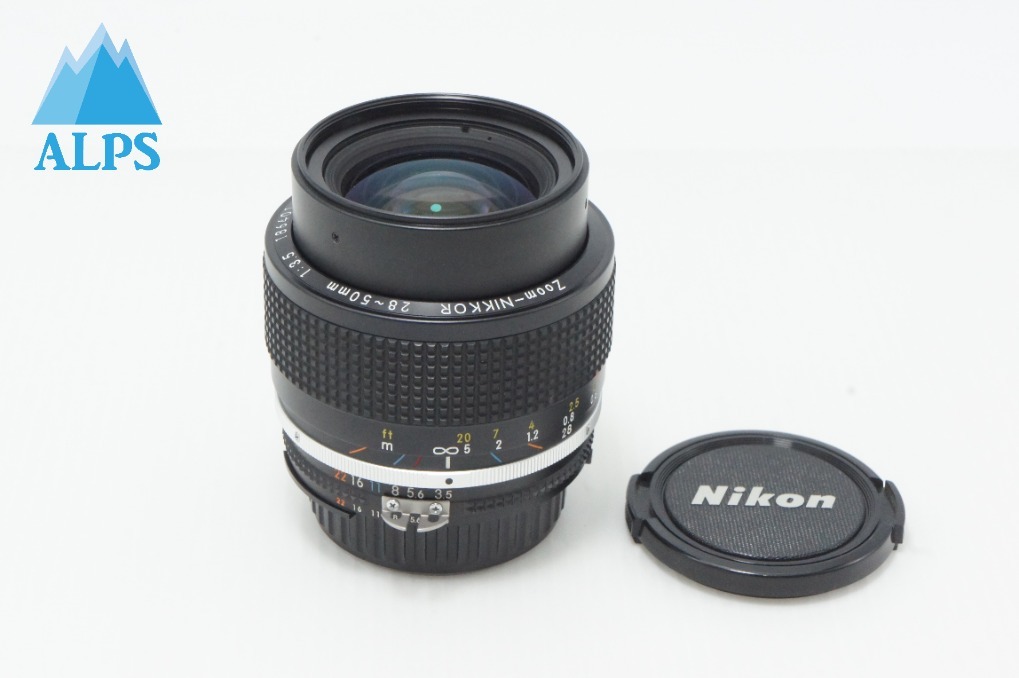 美品 Nikon ニコン Ai-S Zoom Nikkor 28-50mm F3.5 MF ズームレンズ 260618an【アルプスカメラ】