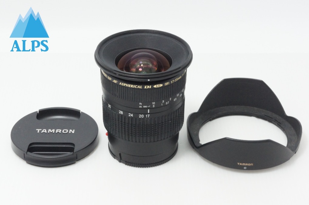 良品 TAMRON SP AF 17-35mm F2.8-4 Di LD ASPHERICAL IF A05 SONY MINOLTA αマウント ズームレンズ フード付 260619d【アルプスカメラ】