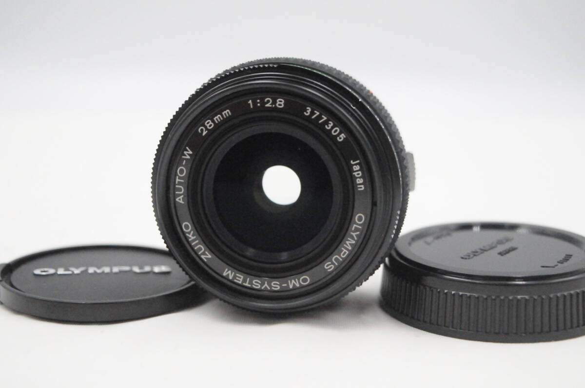 ★極上美品★OLYMPUS オリンパス ZUIKO AUTO-W 28mm F2.8★動作OK★A265★