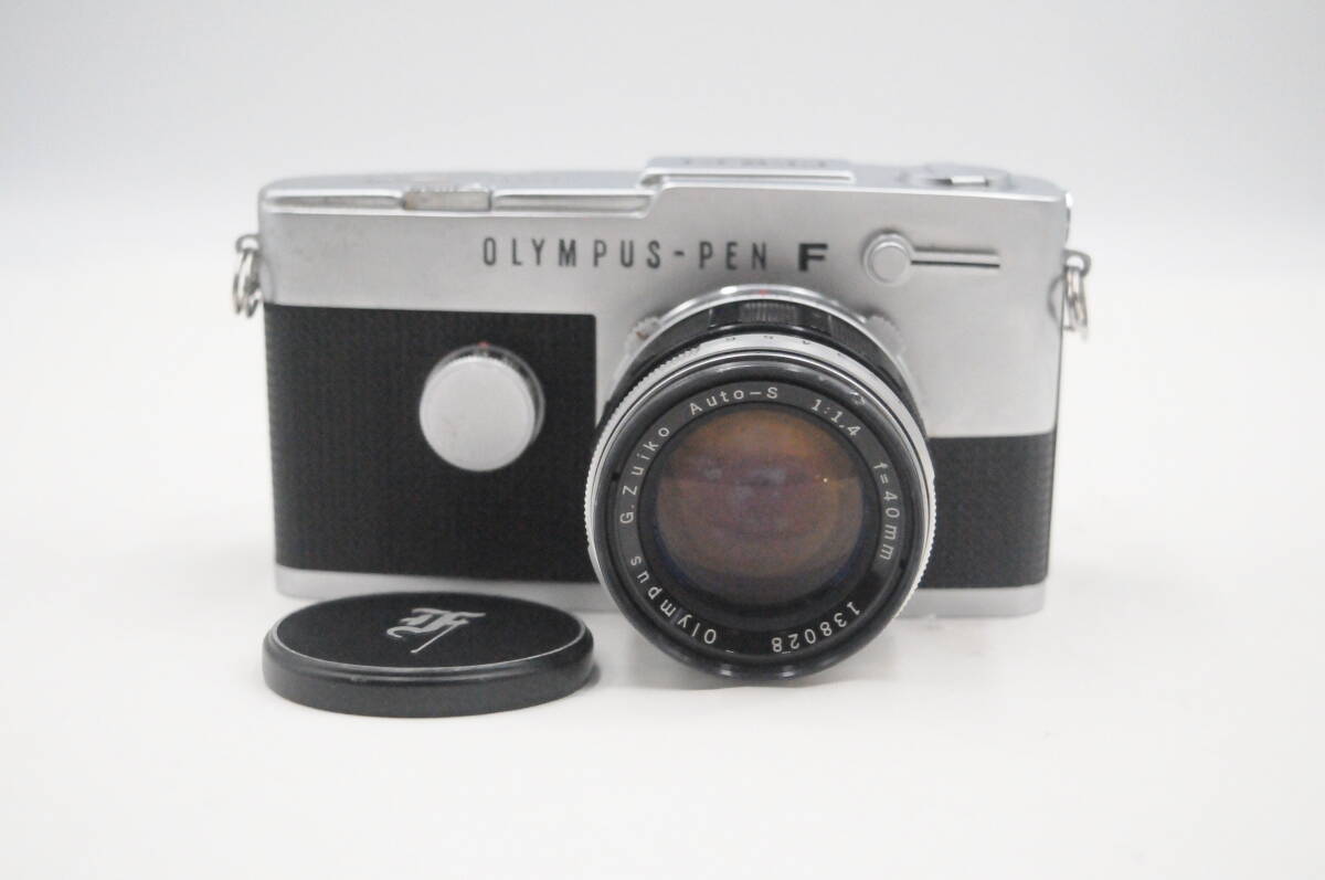 ★極上美品★OLYMPUS オリンパス PLYMPUS-PEN FT + G.ZUIKO AUTO-S 40mm F1.4★動作OK★A291★
