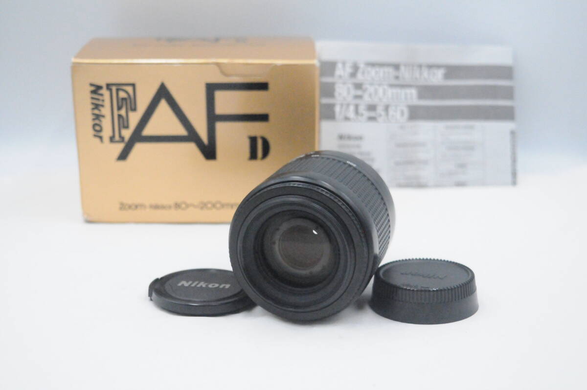 ★特上品★NIKON ニコン AF NIKKOR 80-200mm F4.5-5.6 D★動作OK★