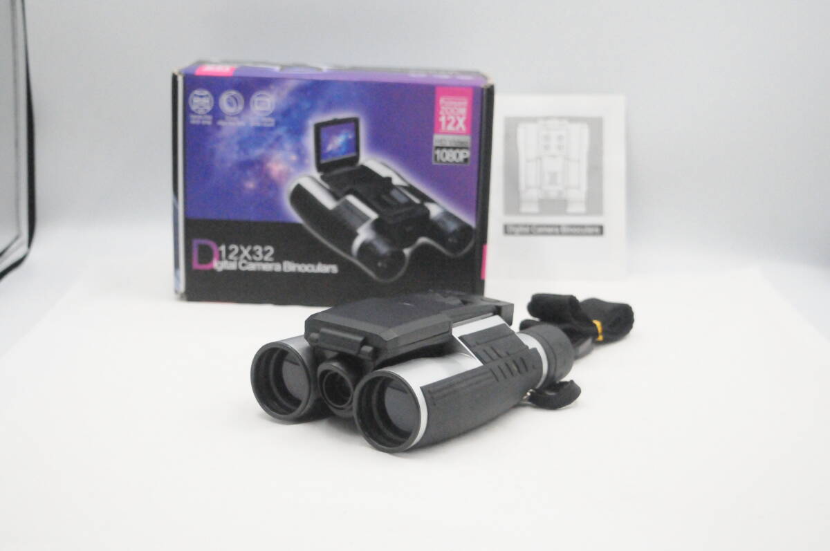 ★極上美品★Digital Camera Binoculars 12×32 録画機能付き双眼鏡★動作OK★