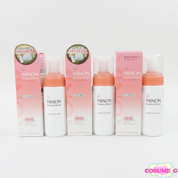 ミノン アミノモイスト ジェントルウォッシュ ホイップ 150ml 3点セット MC074
