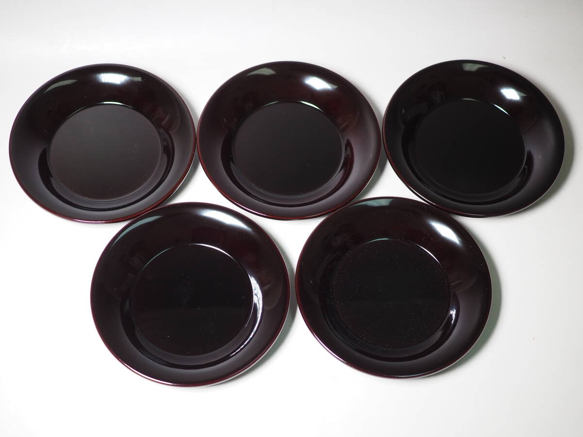 新品・未使用　たち吉　橘吉　ため色　茶托　5枚セット