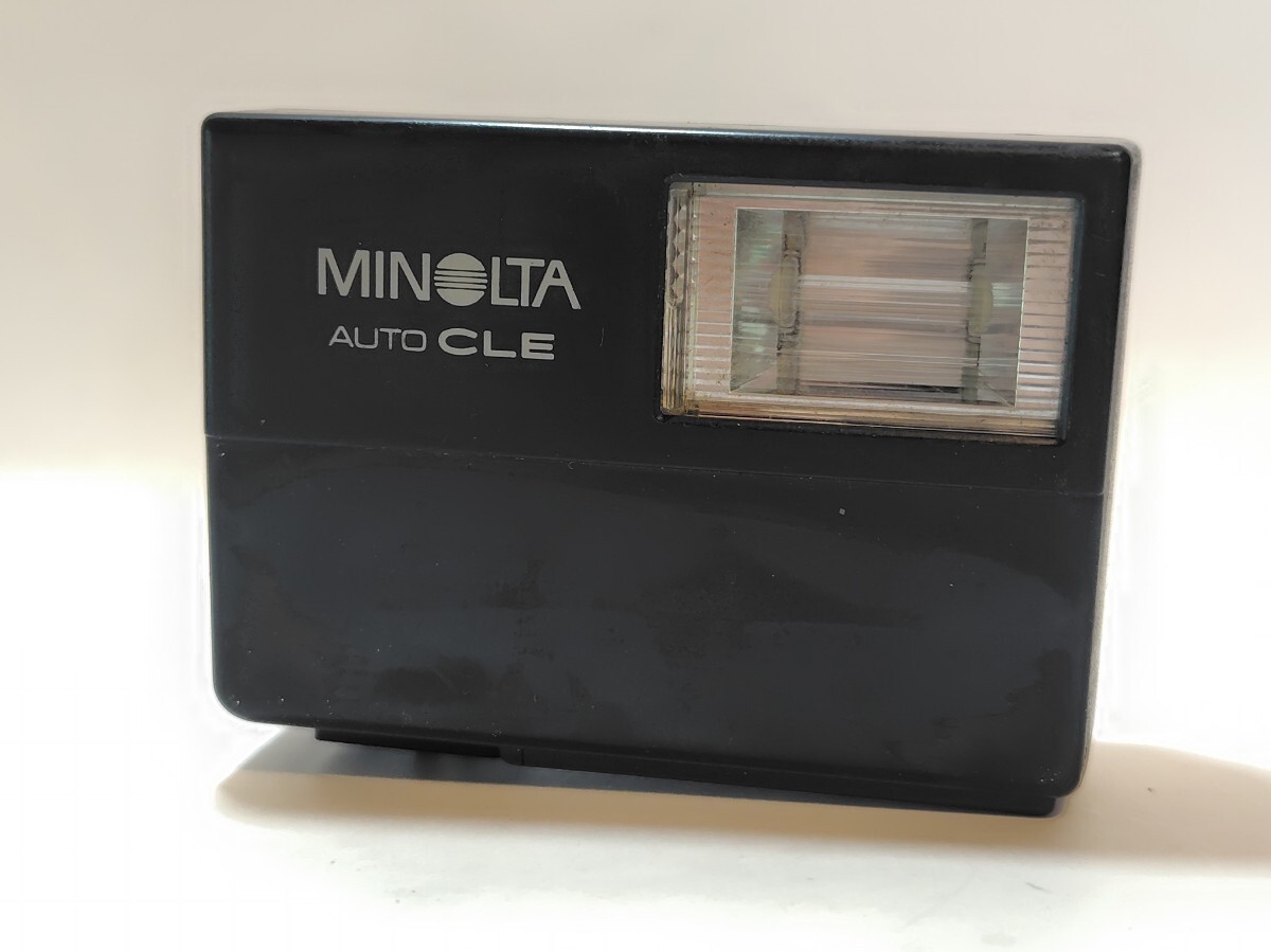 ★美品★MINOLTA AUTO CLE Flash フィルムカメラ用 フラッシュミノルタ AUTO CLE Flash フィルムカメラ用 フラッシュ #A515