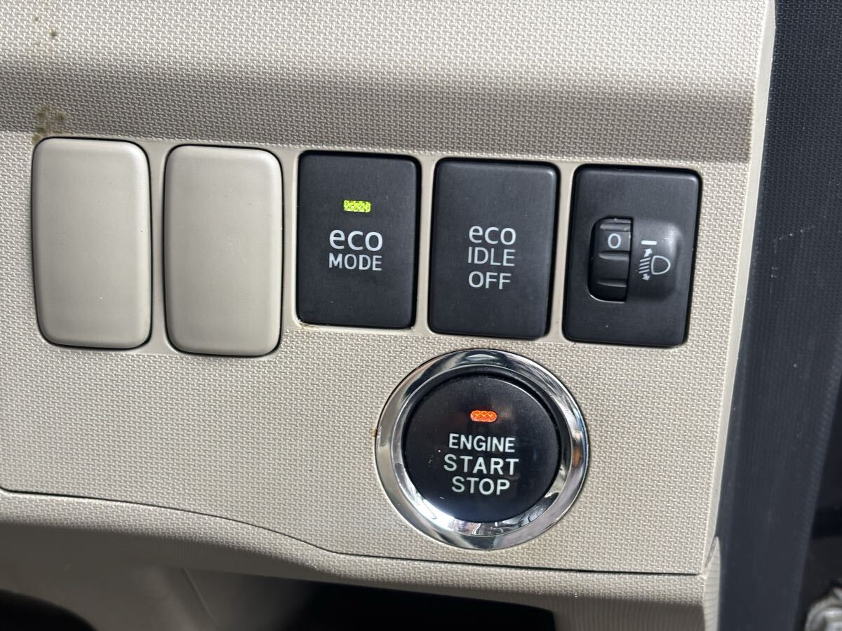 ダイハツ 純正 ムーブ LA100S スイッチパネル ecoMODO ecoIDLEOFF レベライザー ENGINESTARTSTOP エンジンスタートスイッチ 動作確認済み