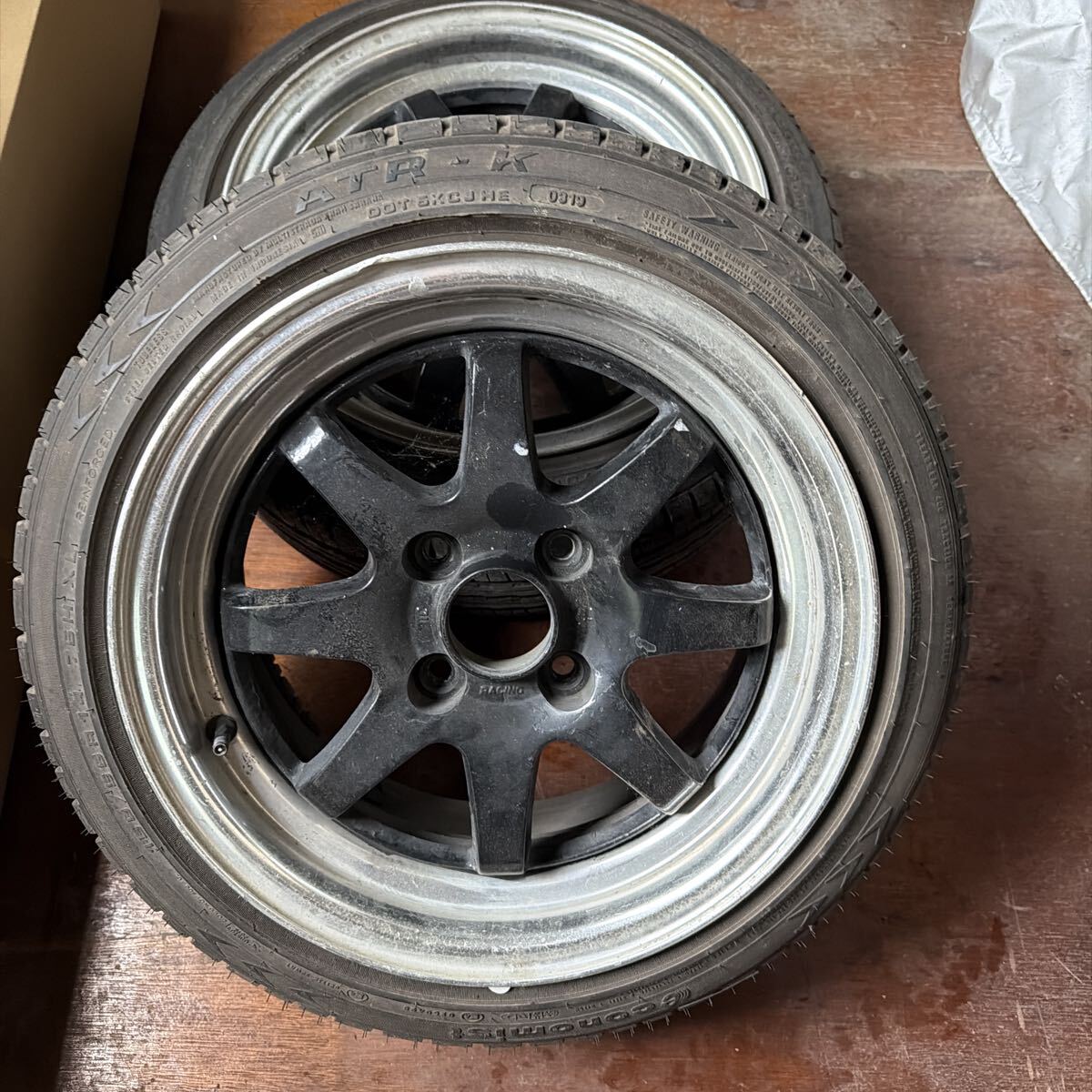 14インチ6.5j 35 ２本　155/55r14