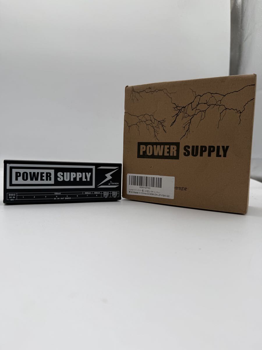 □Donner Power Supply DP-02 ドナー パワーサプライ ギター エフェクター用 電源確認済み 美品 中古