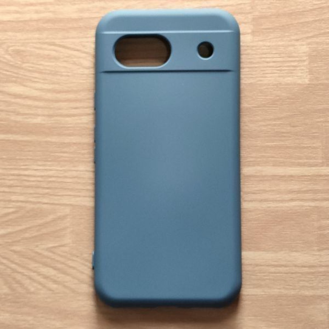 Google Pixel 8a ソフトケース カバー TPU ラベランダーグレー 管理237-36
