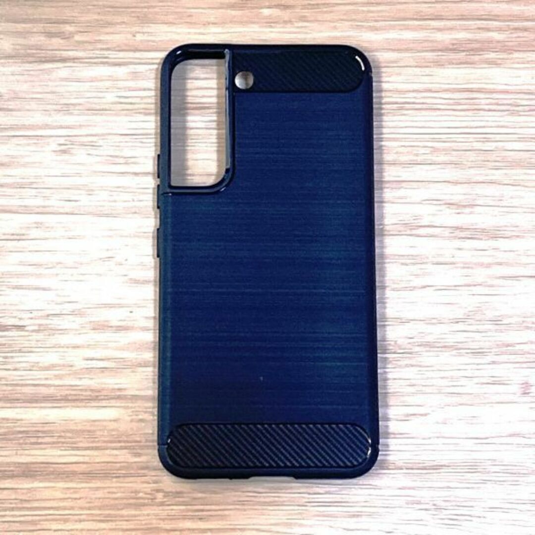 Galaxy S22　ソフトケース 濃紺 管理204-5