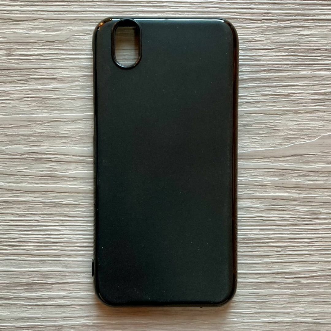 AQUOS sense ソフト ケース ブラック SHV40 UQmobile SH-01K SH-M05 　管理38-2