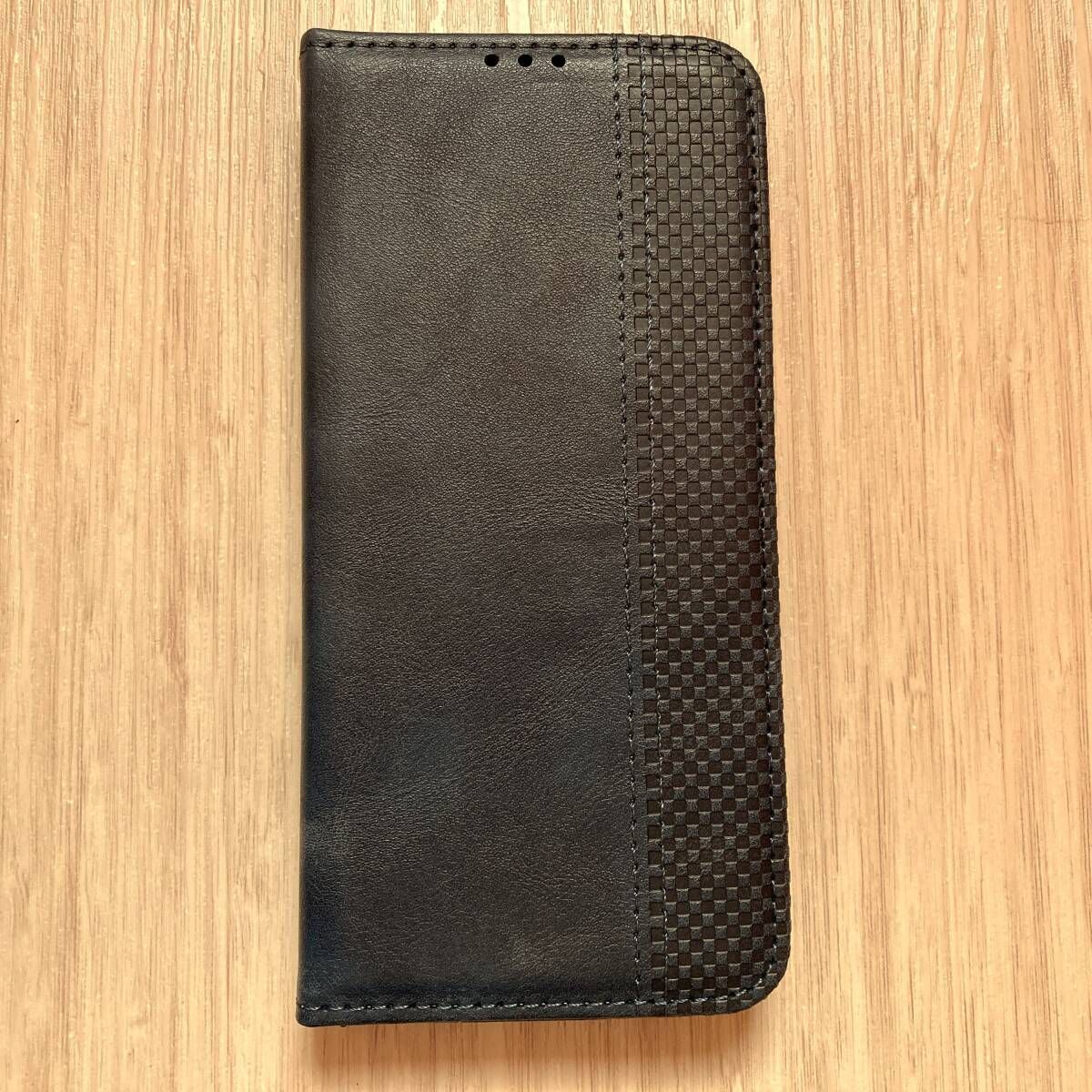 OPPO Reno11 A 　手帳型ケース　濃紺　カード収納可　管理242-12