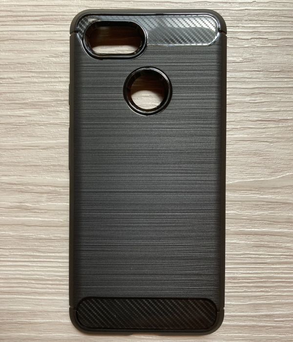 Google Pixel 3　ブラック　ソフトケース カバー TPU 管理214