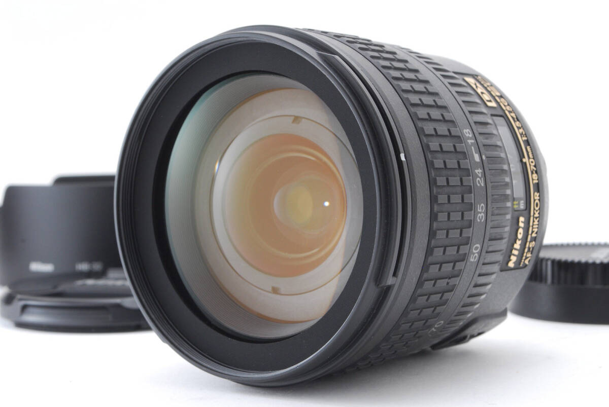#396【美品】ニコン AF-S DX 18-70mm f/3.5-4.5G IF-ED 標準ズームレンズ