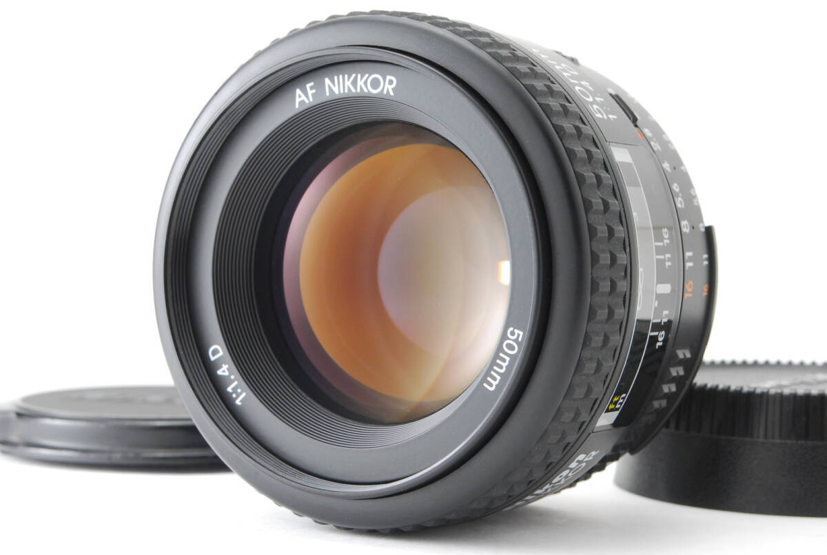 #421【美品】ニコン AF 50mm f/1.4 D 標準単焦点 Fマウントレンズ
