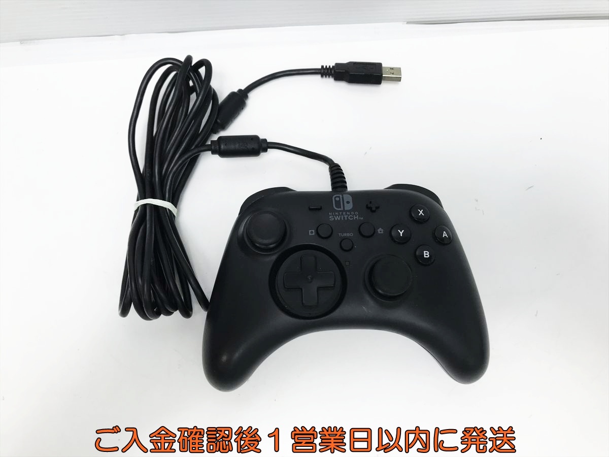 【1円】HORI ホリパッド for Nintendo Switch 有線式 コントローラー NSW-001 ニンテンドースイッチ 未検品ジャンク M05-194im/F3