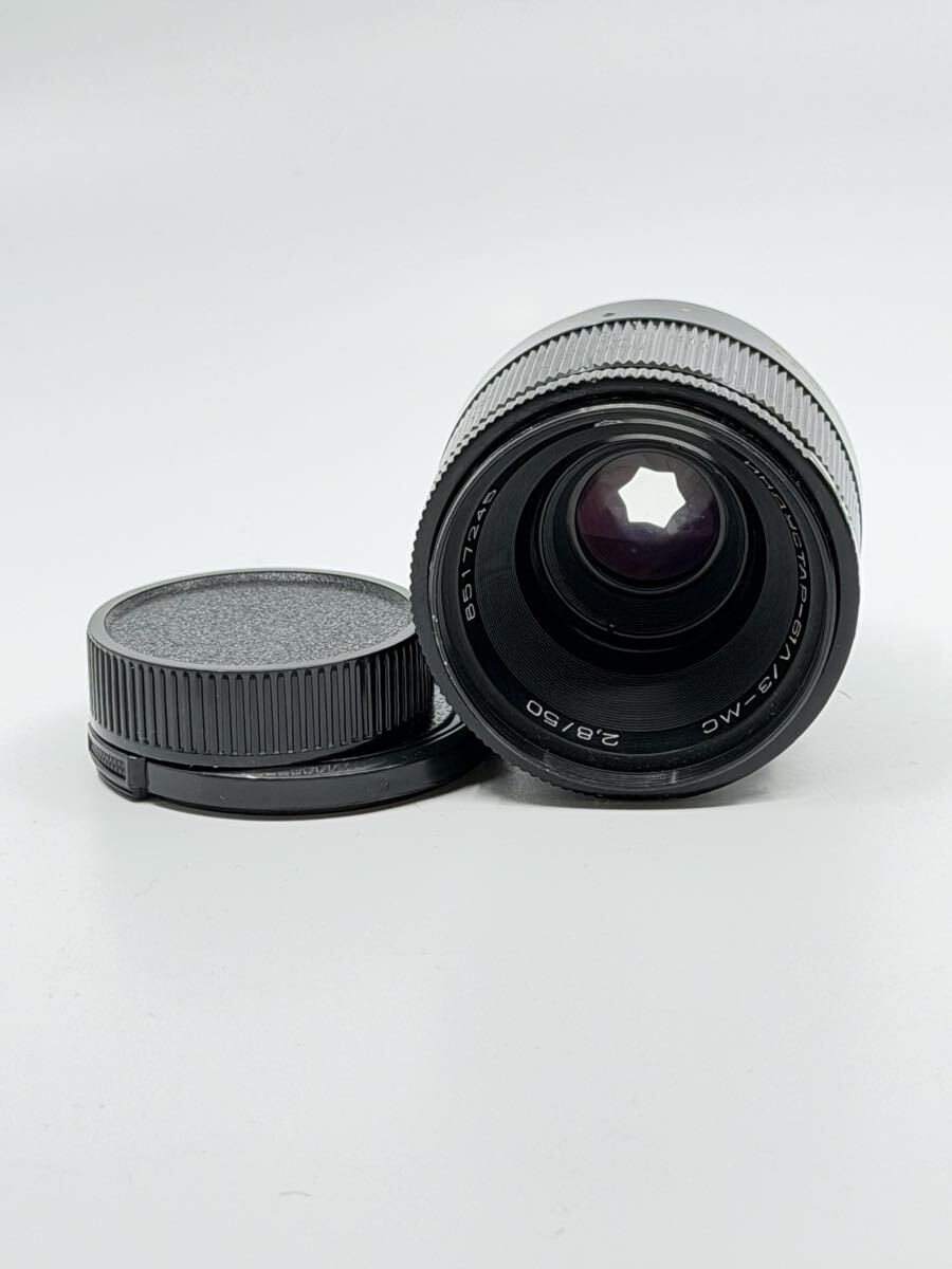 分解清掃済 Industar 61 L/Z 50mm f2.8 インダスター61 オールドレンズ 星ボケ 星型絞り マクロ 単焦点 4