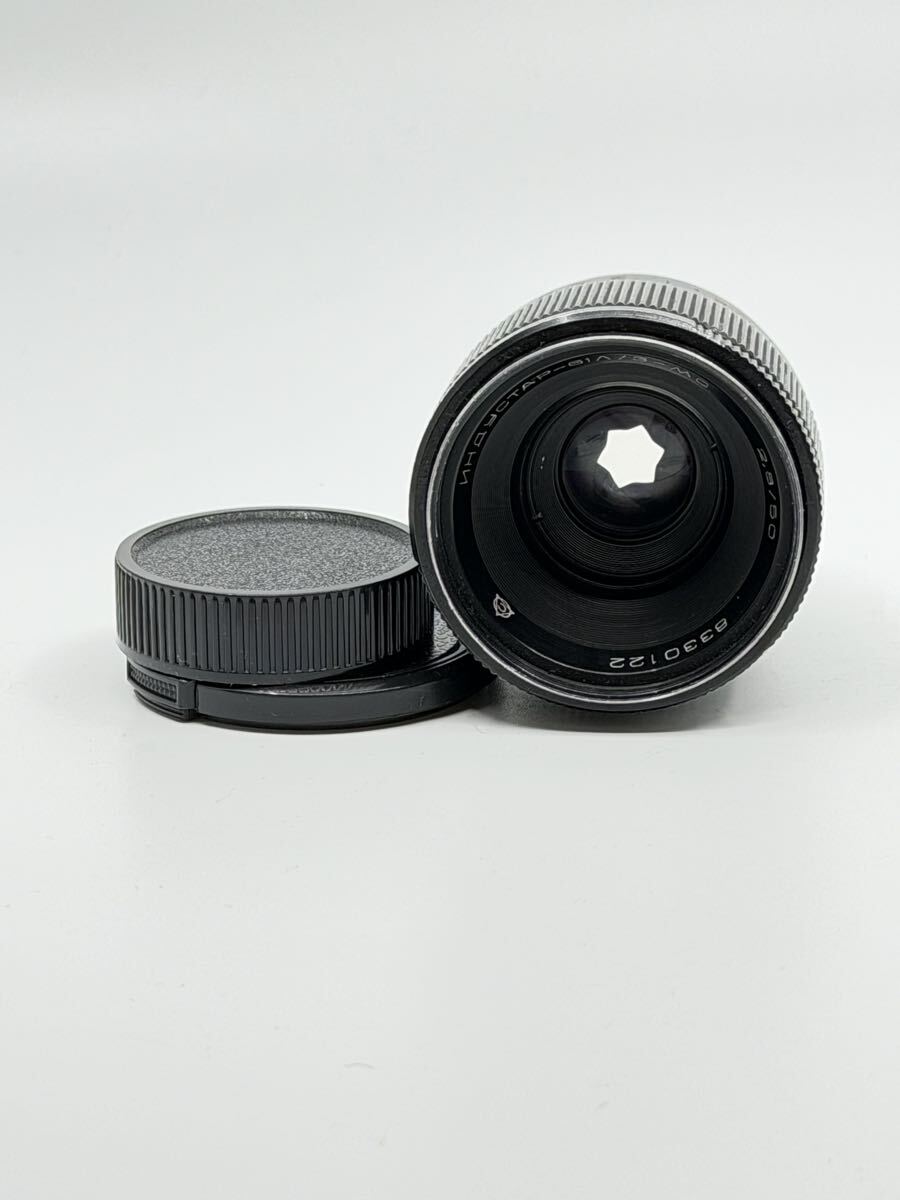 分解清掃済 Industar 61 L/Z 50mm f2.8 インダスター61 オールドレンズ 星ボケ 星型絞り マクロ 単焦点 5