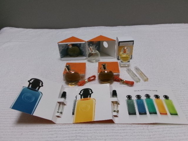 Ｃ100／【HERMES エルメス ミニボトル香水 サンプル香水などまとめて9点】香水