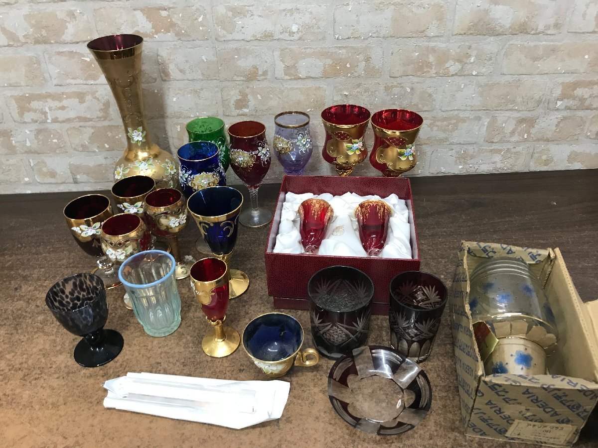 ☆中古品☆　工芸ガラス　まとめ売り　ヴェネチアングラス　他