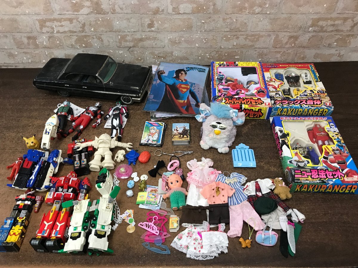 ☆中古品☆ ①　レトロおもちゃ　まとめ売り　ファービー　仮面ライダー　等