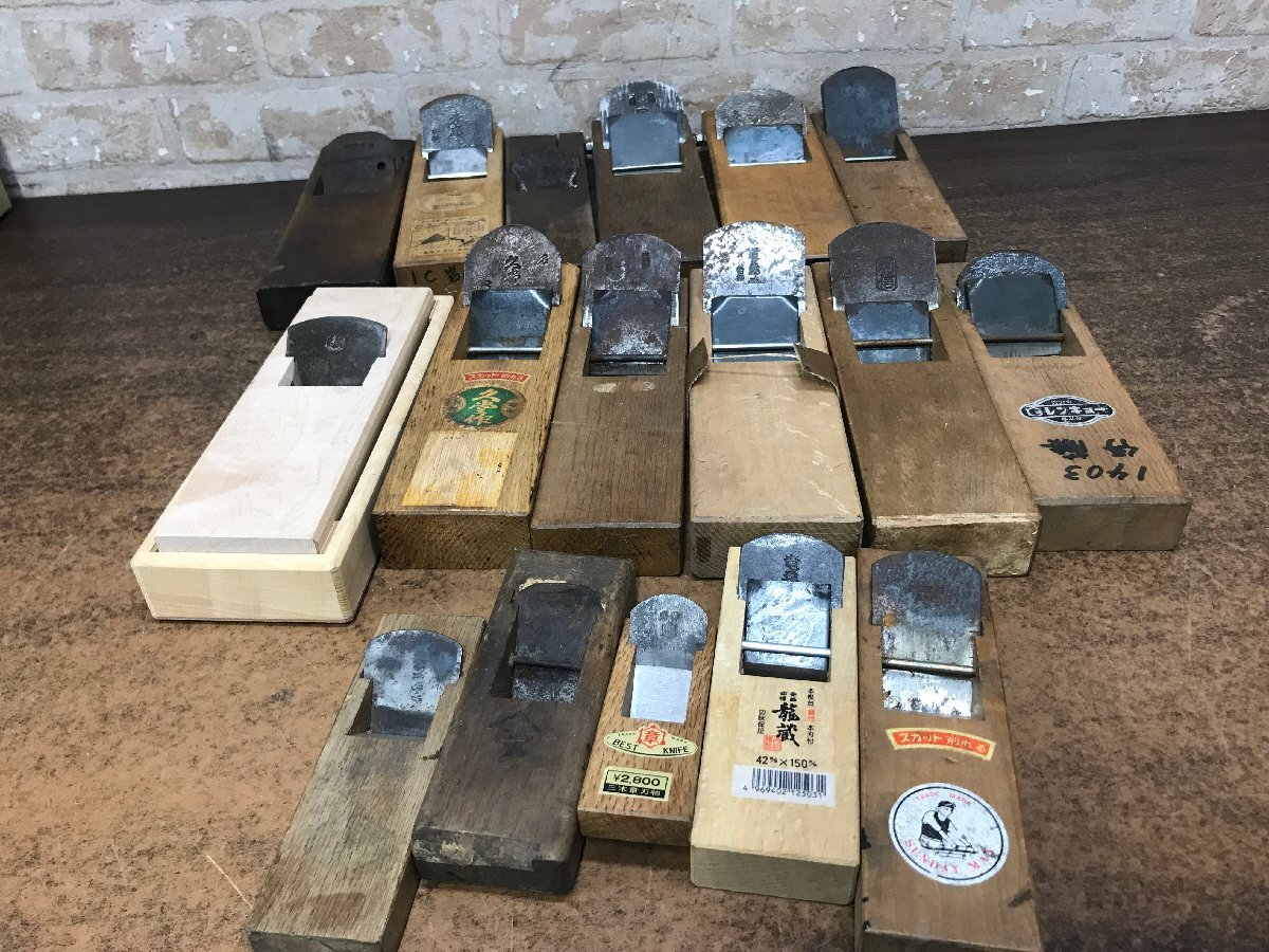 ☆中古品☆　①　鉋　かんな　まとめ売り　大工道具