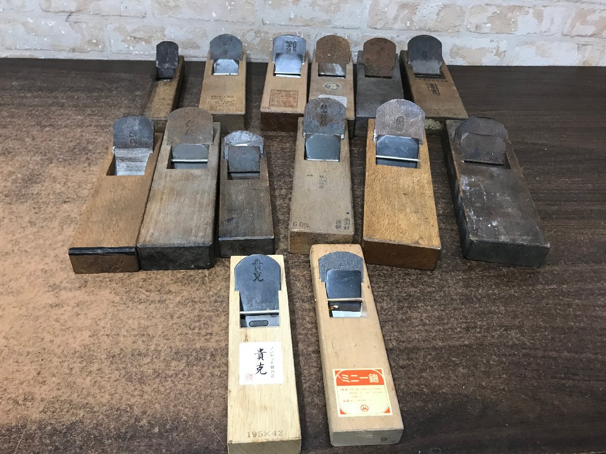 ☆中古品☆　②　鉋　かんな　まとめ売り　大工道具