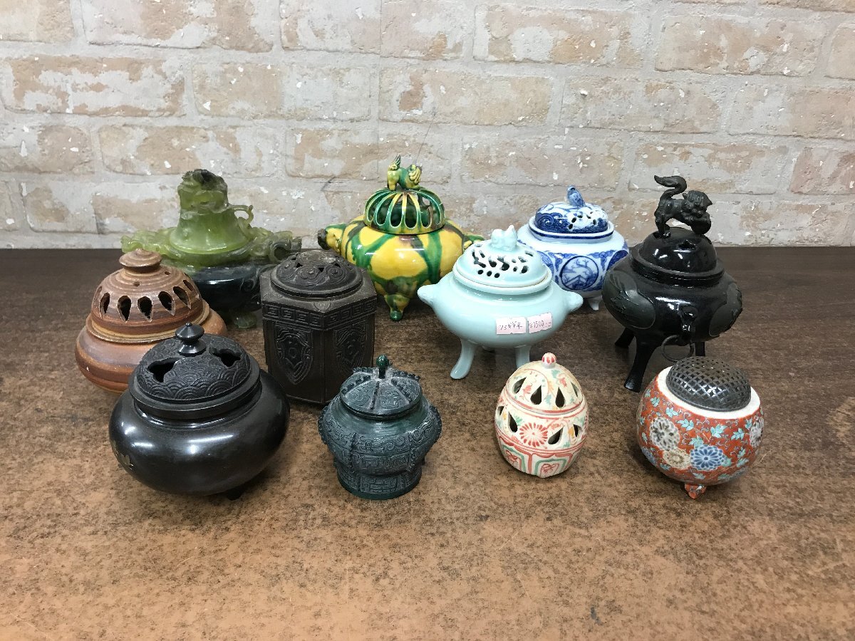 ☆中古品☆　香炉　まとめ売り　翡翠　九谷焼　有田焼