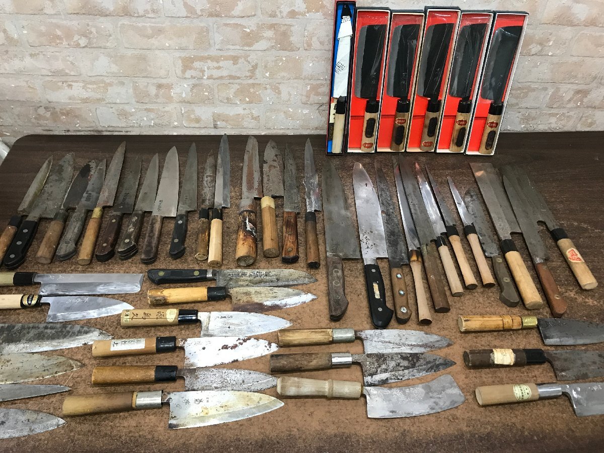 ☆中古品☆　包丁　まとめ売り　銘柄多数　有次　正本　杉本　堺　正則　ミソノ　等