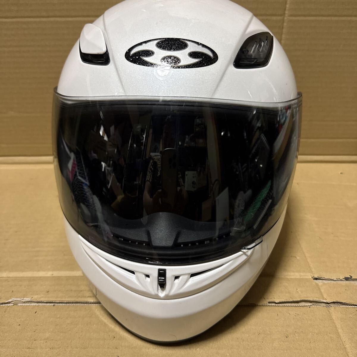 あ-8799）OGKカブト　FF-R3　サイズ(57-58cm)　中古現状品