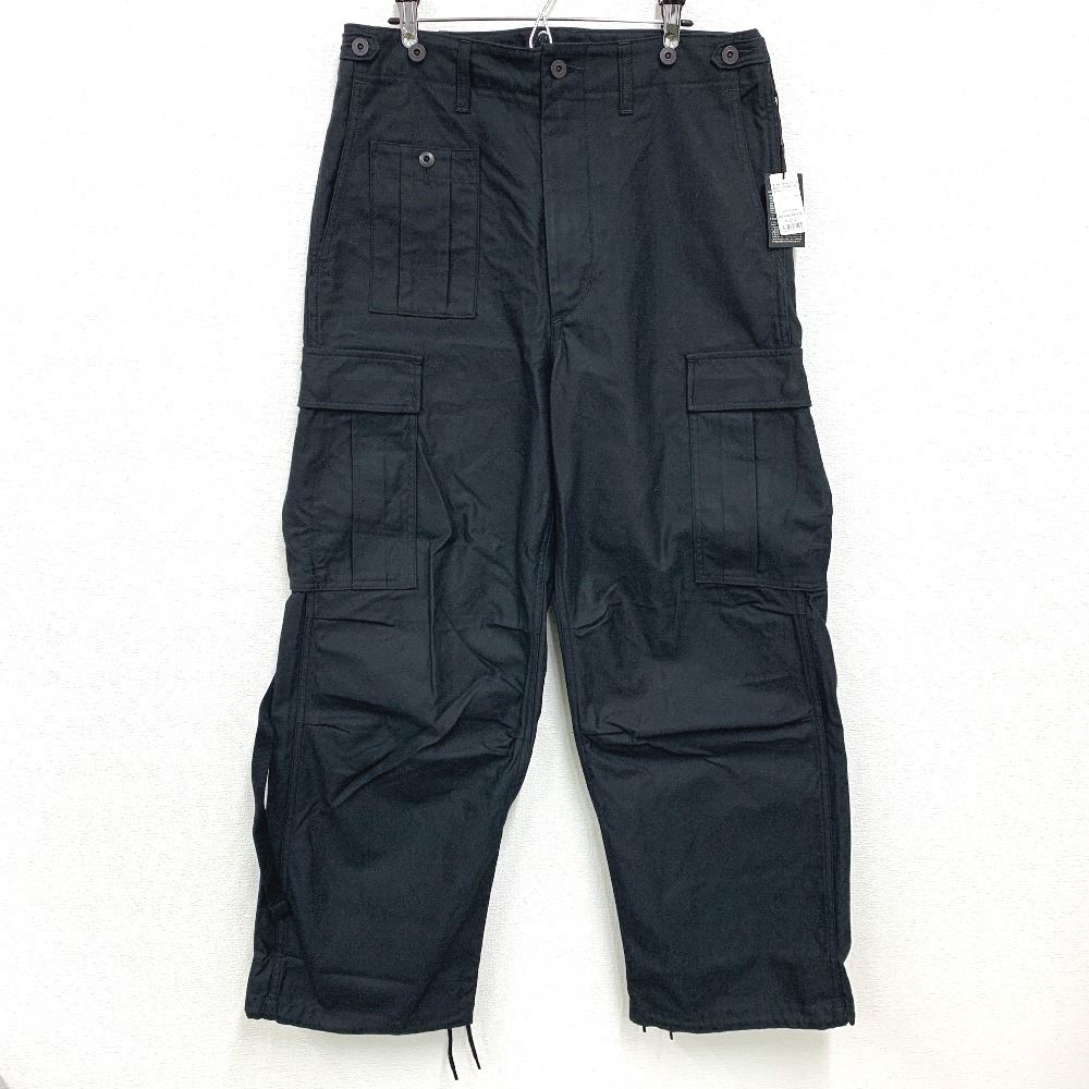 IT107481 ナイジェルケーボン アーミーカーゴパンツ 8051-00-50112-1-4 ブラック メンズ ＃32 Nigel Cabourn 未使用