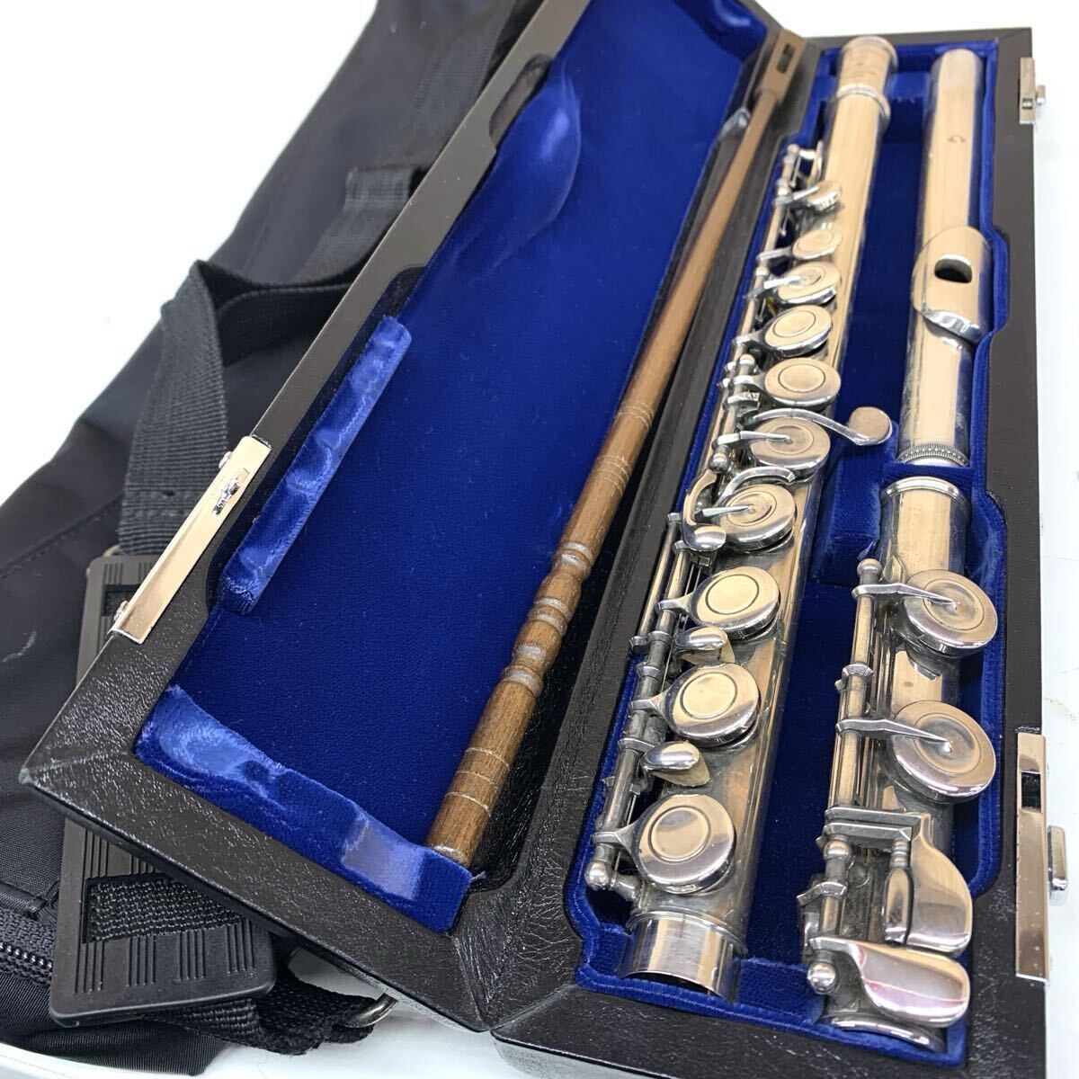 【W-1】 Muramatsu EXIII CCE 69639 Flute フルート カバードキー 傷や汚れあり 硫化強 要メンテナンス品 6162-186