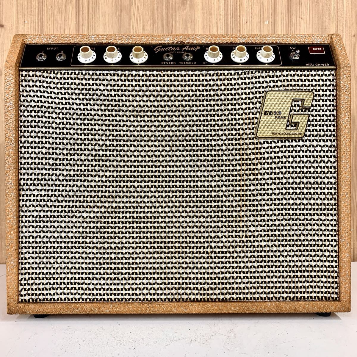 【J-3】 Guyatone GA-620 Guitar Amplifier ギターアンプ グヤトーン 通電不可 汚れ強 ジャンク 6162-112