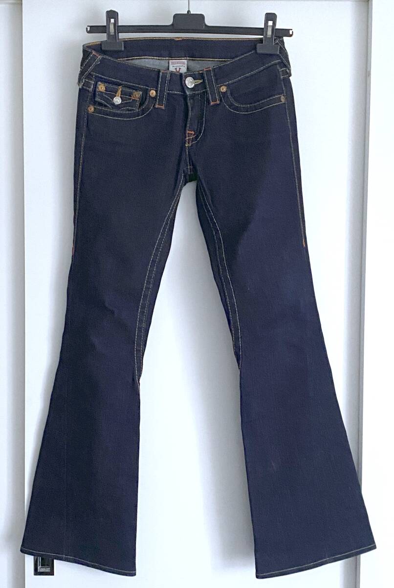 ●TRUERELIGION(トゥルーレリジョン)JOEY ブーツカット定番モデル デニムパンツ 26インチ●未使用品●