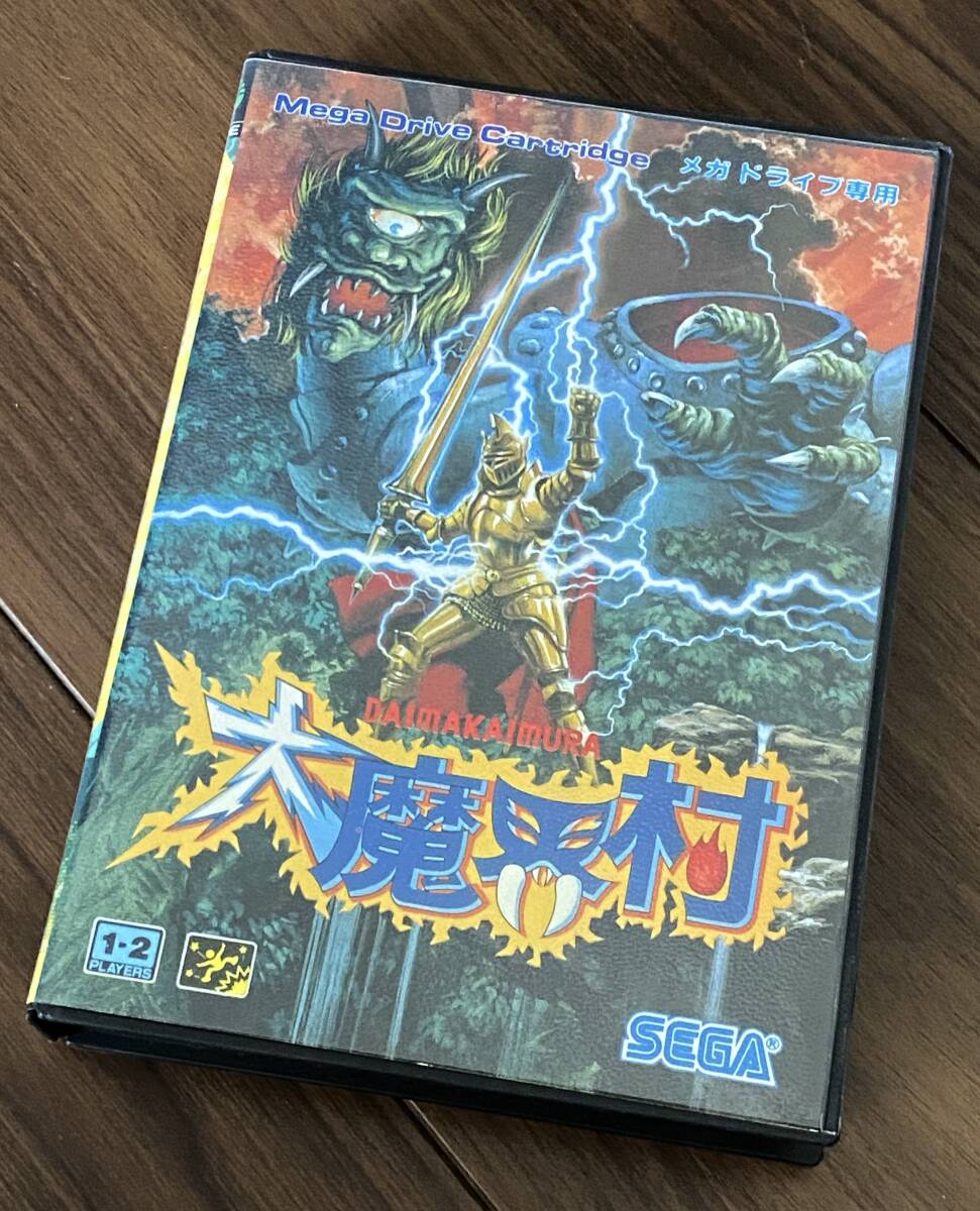 ●MD メガドライブ ソフト 大魔界村 SEGA G-4013・ケース・説明書有り●
